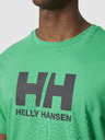 Helly Hansen Zelené pánske tričko HELLY HANSEN HH® Logo