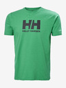 Helly Hansen Zelené pánske tričko HELLY HANSEN HH® Logo