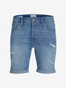 Jack & Jones Modré pánske džínsové šortky Jack & Jones Rick