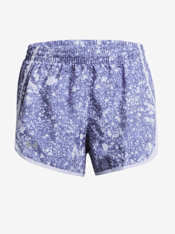 Under Armour Dámske kraťasy Under Armour UA Fly By 3'' Printed Shorts