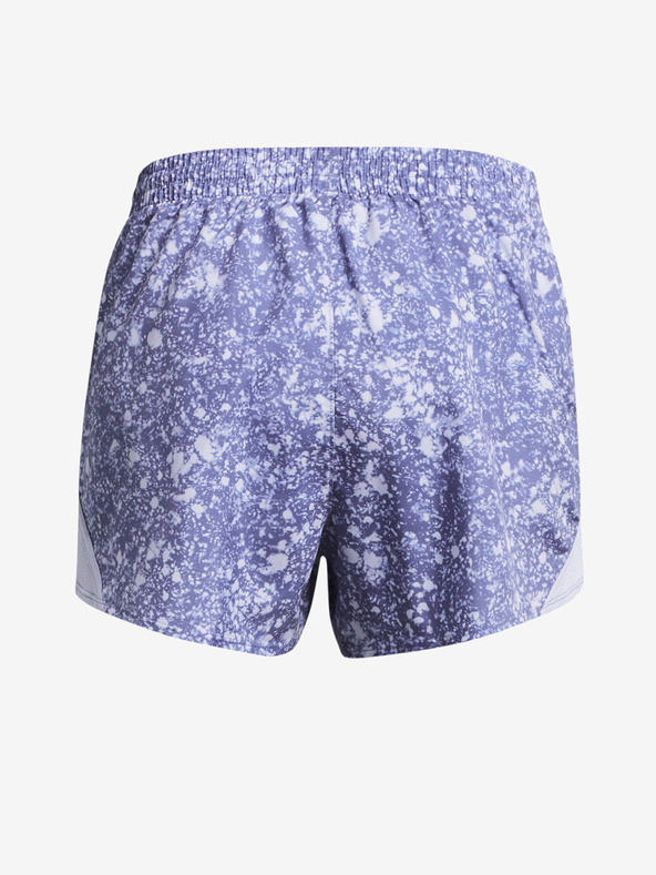 Under Armour Dámske kraťasy Under Armour UA Fly By 3'' Printed Shorts