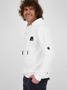 Alife and Kickin Biela pánska mikina Alife and Kickin Hoodie