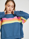 Rip Curl Tmavomodrá dámska mikina s pruhom Rip Curl
