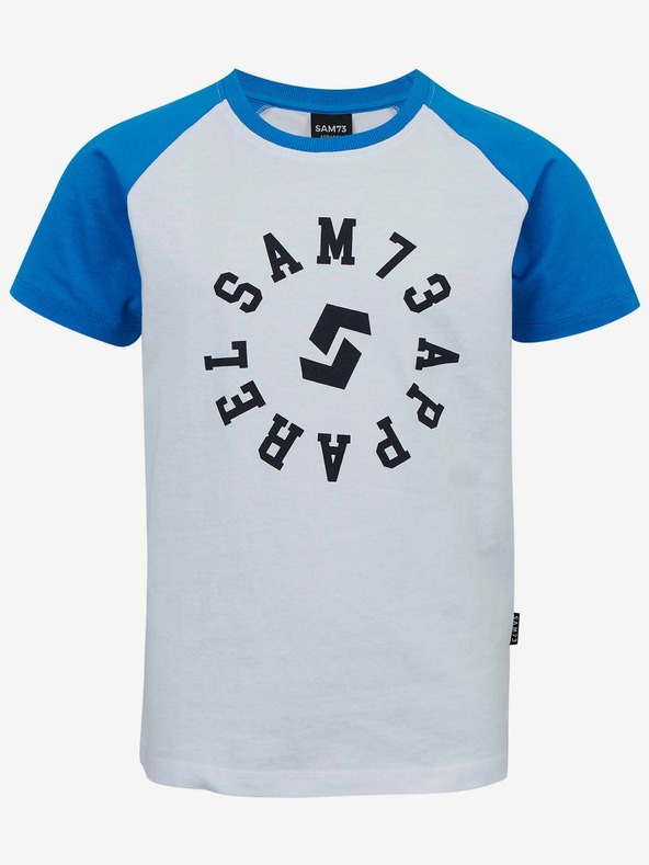 Sam 73 Biele chlapčenské tričko SAM 73 Richard