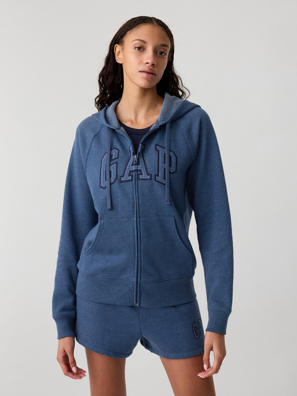 GAP Mikina s logom a fleece GAP