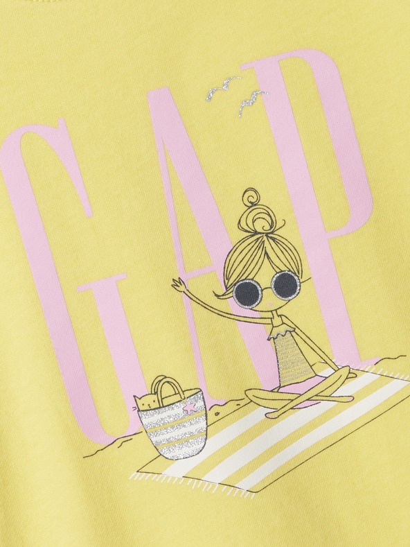 GAP Baby tričko s logom GAP