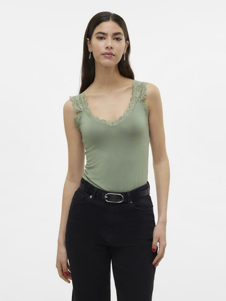 Vero Moda Zelené dámske tielko Vero Moda Rosa