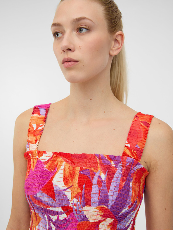 Orsay Tmavo ružové dámske maxi šaty ORSAY