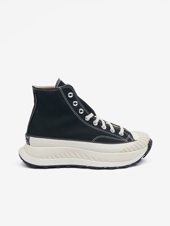 Converse Čierne členkové tenisky na platforme Converse Chuck 70 AT CX