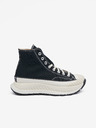 Converse Čierne členkové tenisky na platforme Converse Chuck 70 AT CX