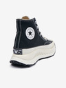 Converse Čierne členkové tenisky na platforme Converse Chuck 70 AT CX