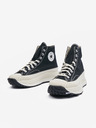 Converse Čierne členkové tenisky na platforme Converse Chuck 70 AT CX