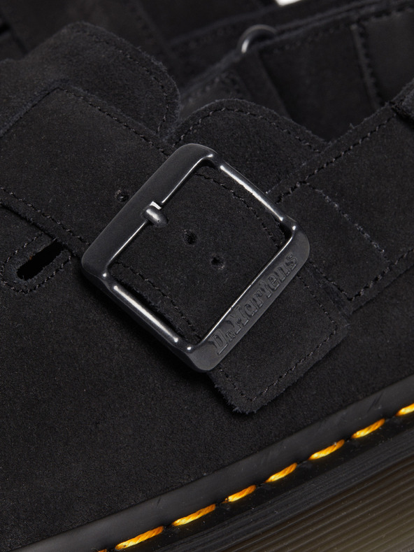 Dr. Martens Čierne semišové papuče Dr. Martens Jorge Ii