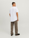 Jack & Jones Biele pánske vreckové tričko Jack & Jones Noa