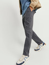 Jack & Jones Šedé pánske chino nohavice Jack & Jones Marco