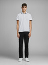 Jack & Jones Biela pánska polokošeľa Jack & Jones Paulos