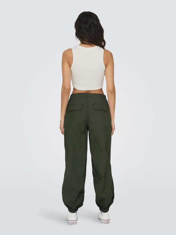 ONLY Biele dámske tielko s výstrihom ONLY Vilma