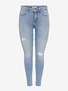 ONLY Svetlomodré dámske džínsy skinny fit ONLY Blush