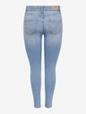 ONLY Svetlomodré dámske džínsy skinny fit ONLY Blush