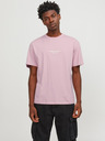 Jack & Jones Svetloružové pánske tričko Jack & Jones Vesterbro