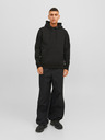 Jack & Jones Čierna pánska mikina Jack & Jones Classic