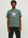 Jack & Jones Zelené pánske tričko Jack & Jones