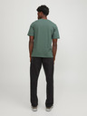 Jack & Jones Zelené pánske tričko Jack & Jones