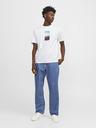 Jack & Jones Biela pánska mikina Jack & Jones Vesterbro