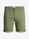 Jack & Jones Jack & Jones Bowie Khaki pánske chino šortky