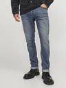 Jack & Jones Modré pánske slim fit džínsy Jack & Jones Glenn