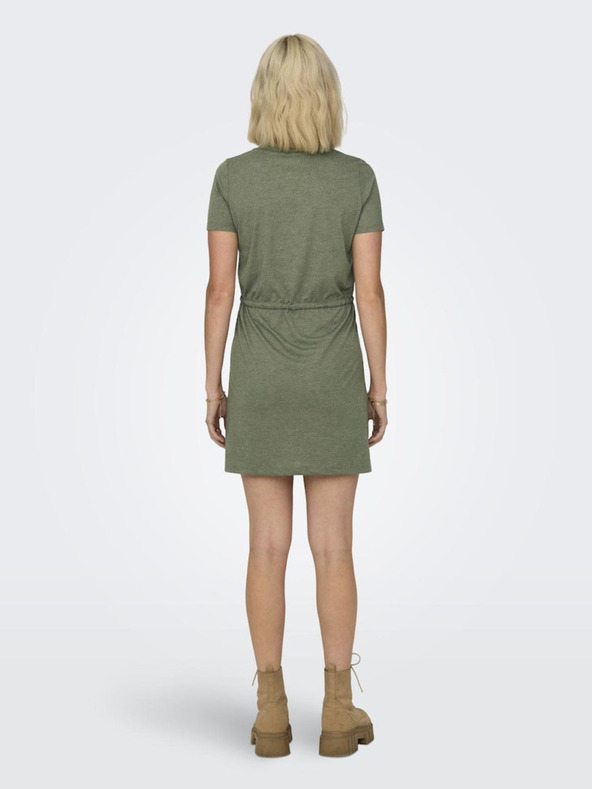 Jacqueline de Yong JDY Dalila Khaki dámske šaty