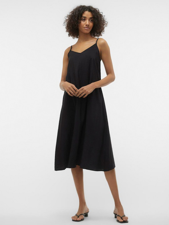 Vero Moda Čierne dámske šaty Vero Moda Josie