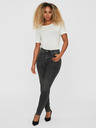 Vero Moda Tmavosivé dámske džínsy skinny fit VERO MODA