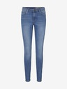 Vero Moda Modré dámske skinny fit džínsy VERO MODA Tanya