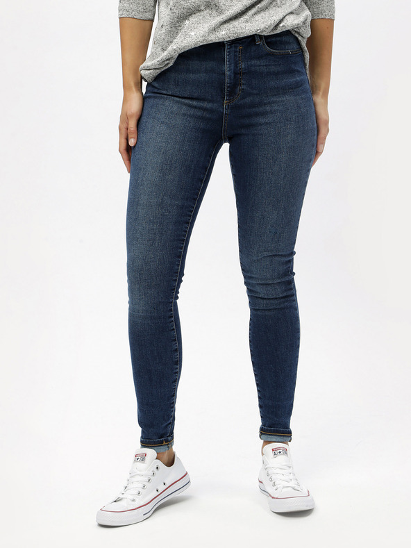 Vero Moda Modré skinny džínsy VERO MODA Sophia