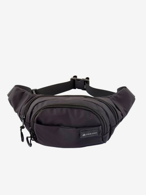 ALPINE PRO Čierna unisex outdoorová ľadvinka ALPINE PRO WILHE