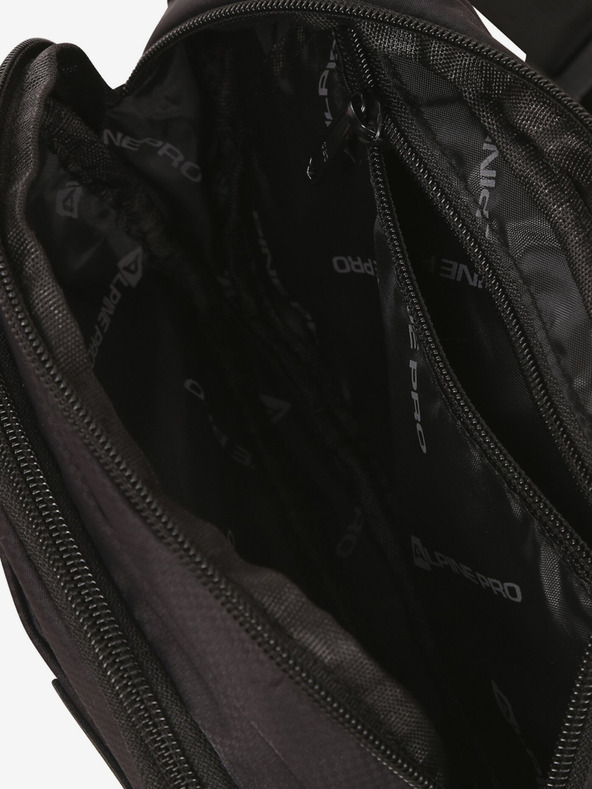 ALPINE PRO Čierna unisex outdoorová ľadvinka ALPINE PRO WILHE