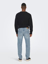 ONLY & SONS Svetlomodré pánske nohavice rovného strihu ONLY & SONS Edge