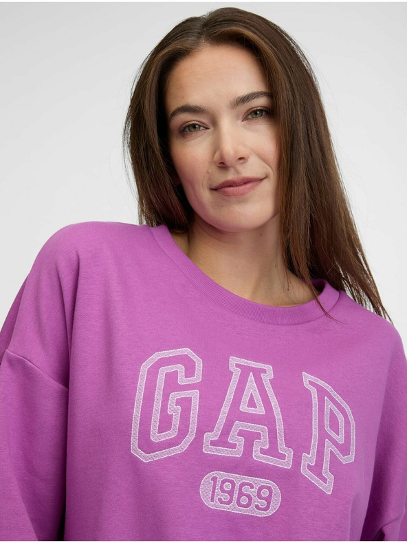 GAP Mikina s logom oversize GAP