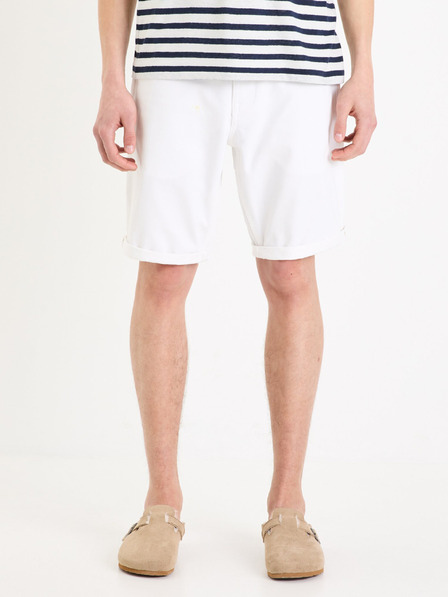 Celio Biele pánske šortky Celio Mohitobm 30