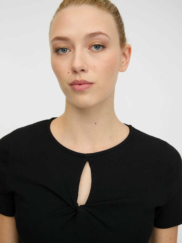 Orsay Čierne dámske tričko ORSAY