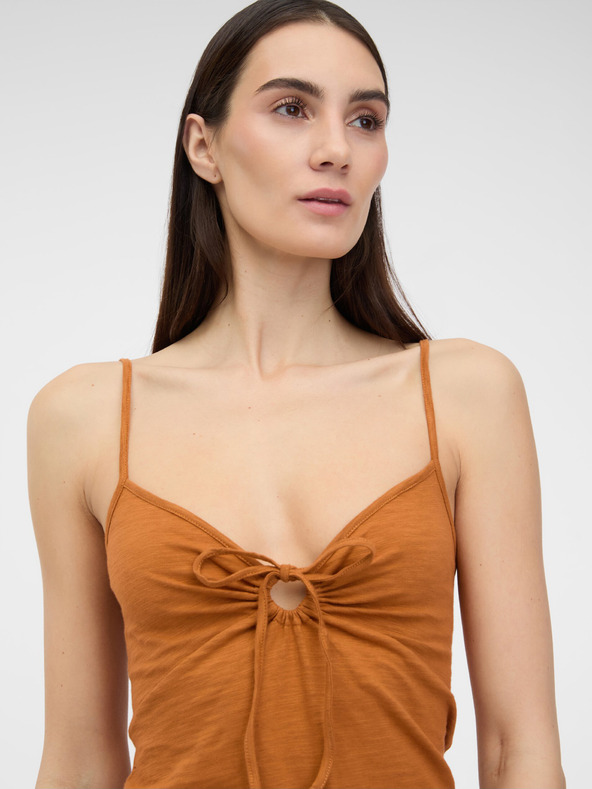 Orsay Hnedý dámsky top ORSAY