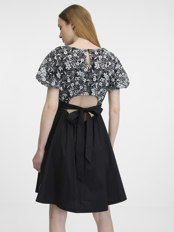 Orsay Čierne dámske šaty ORSAY