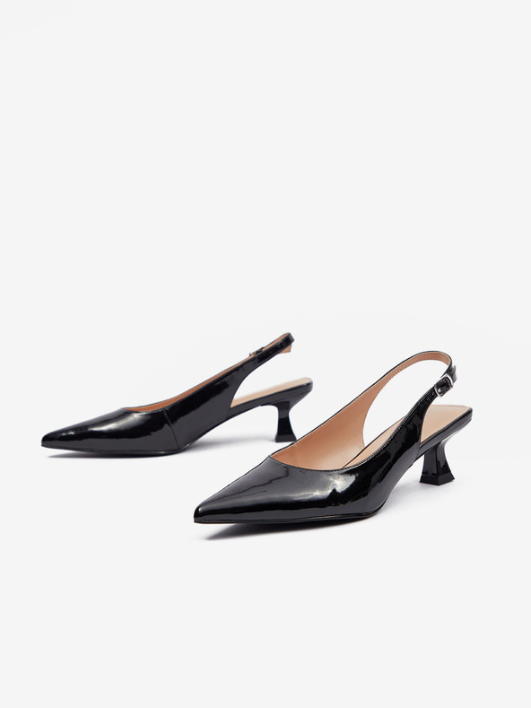 Orsay Čierne dámske sandále na podpätku ORSAY