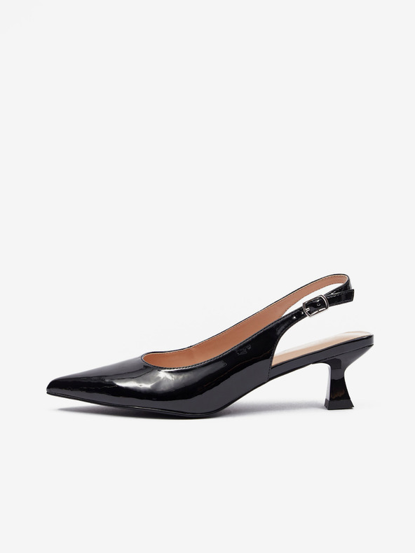 Orsay Čierne dámske sandále na podpätku ORSAY