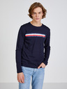 Tommy Hilfiger Sliced Bar Tričko