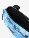 Diesel Svetlomodrá vzorovaná crossbody taška Diesel Sorake