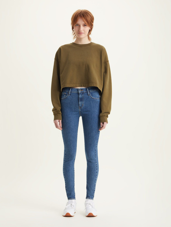 Levi's® Modré dámske džínsy Levi's® 720 skinny fit