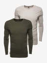 Ombre Clothing Tričko 2 ks