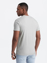 Ombre Clothing Pánske voľnočasové tričko s vreckom Ombre Oblečenie Zelená